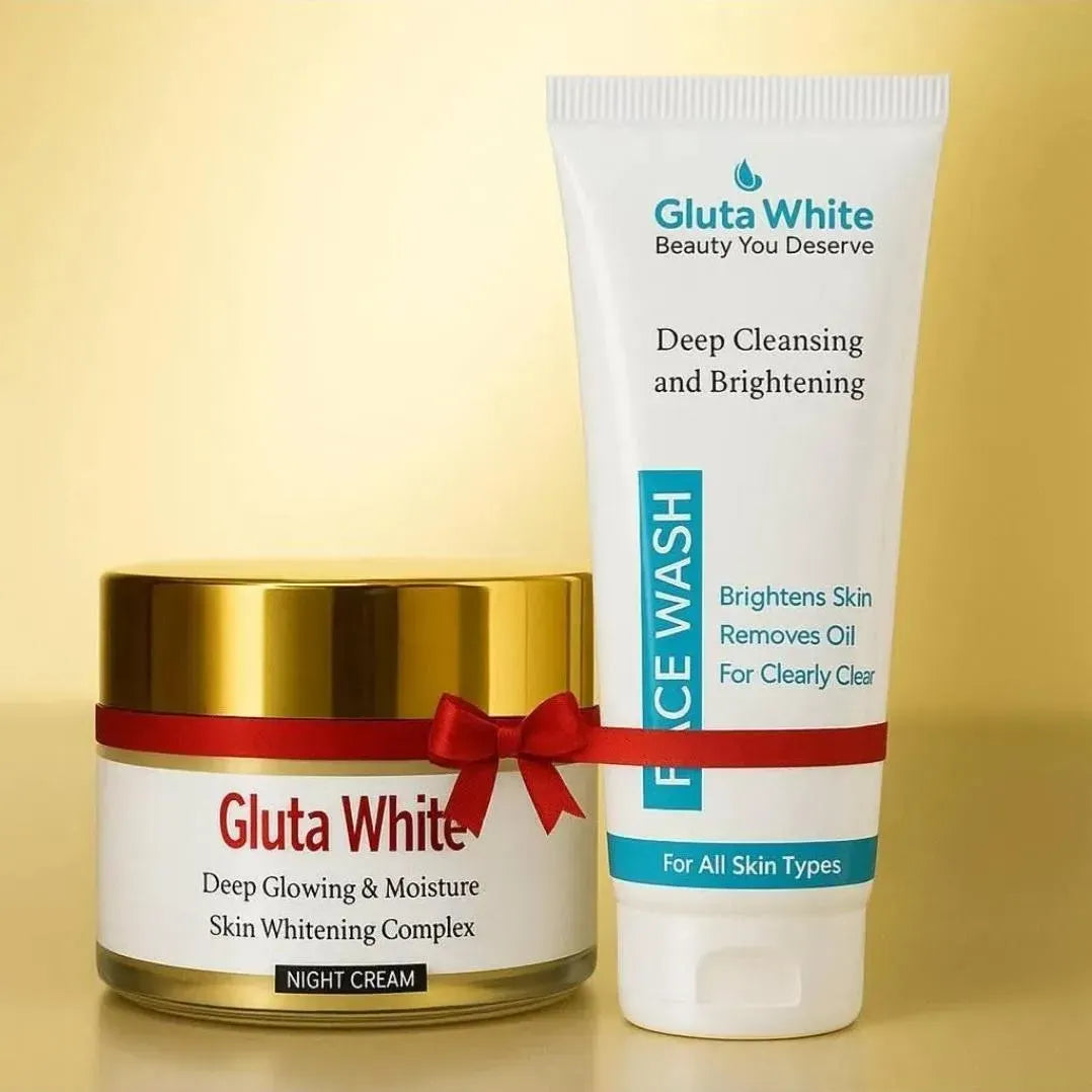 Gluta White 2 in 1 Skincare Set for All Skin Types