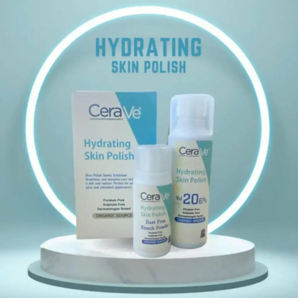CeraVe Hydrating Skin Polisher Exfoliator Set