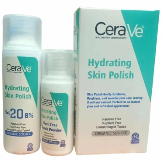 CeraVe Hydrating Skin Polisher Exfoliator Set