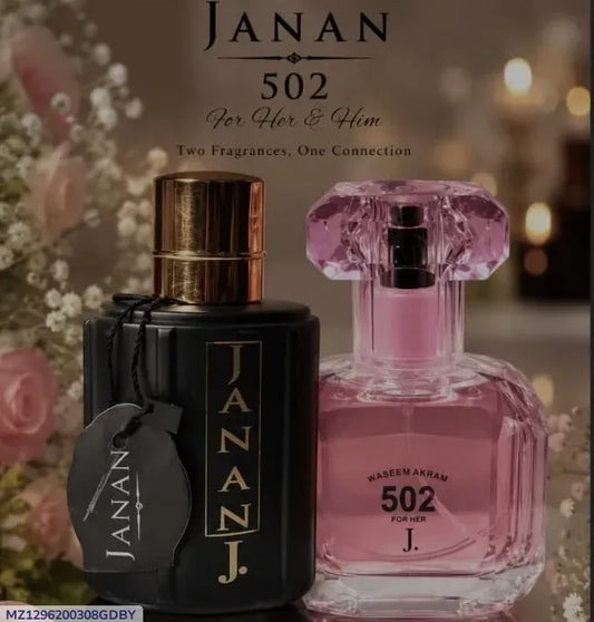 502 Wasim Akram And Janan Gold J. Perfume