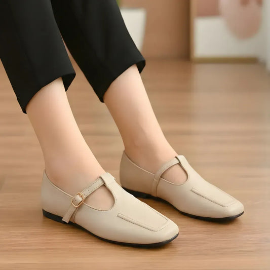 Off White Women's Rexine Loafers Casual Formal