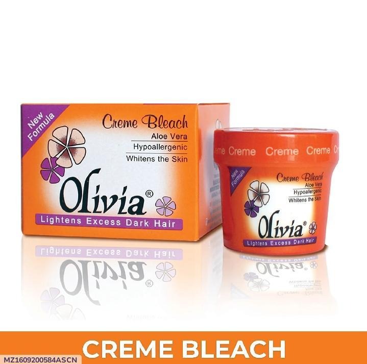 Olivia Creme Bleach Whitening Cream for Dark Skin