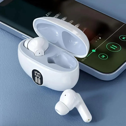 Crystal Clear Wireless Earbuds with Noise Cancellation & 24Hr Case Loved by 114+